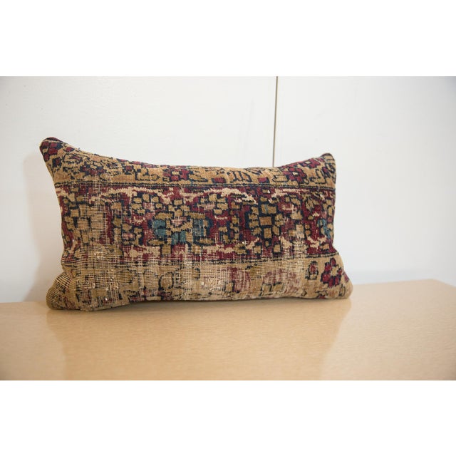 Contemporary Vintage Rug Fragment Pillow For Sale - Image 3 of 8