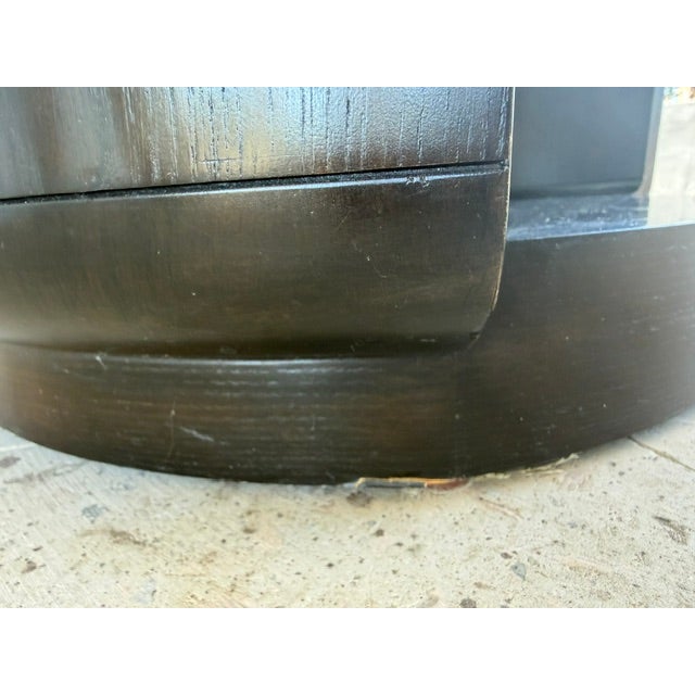 Baker Furniture Elliptical Side Table For Sale - Image 10 of 12