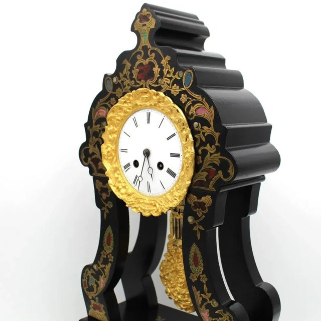 19th-Century French Pendulum Clock For Sale - Image 6 of 11