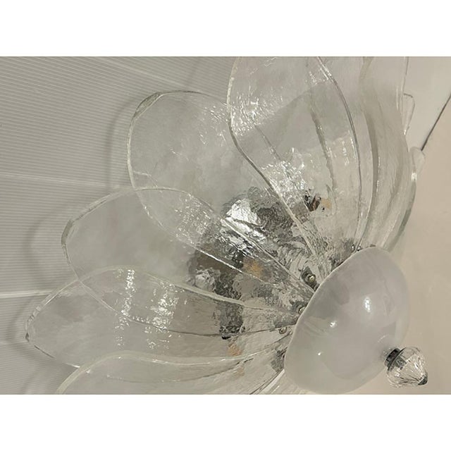 Contemporary Murano Style Glass Sputnik Flush Mount from Simoeng For Sale - Image 3 of 13
