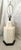 1960s 1960s White Ceramic Hexagonal Bamboo Relief Table Lamp For Sale - Image 5 of 9
