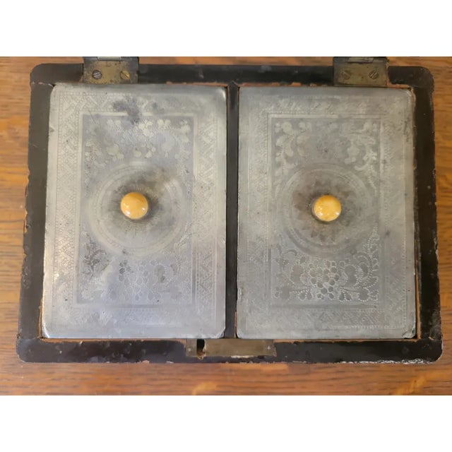 Antique Chinese Lacquer Tea Box For Sale - Image 9 of 9