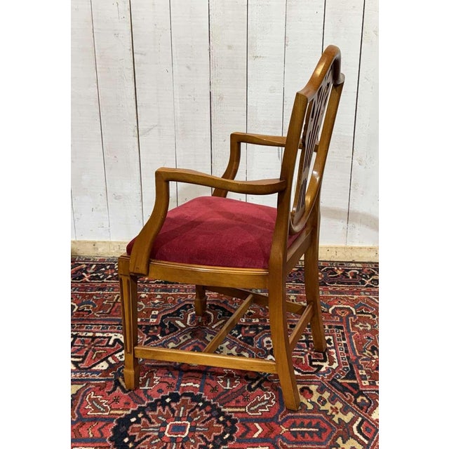 English Regency Beechwood Armchairs, 1970s, Set of 12 For Sale - Image 18 of 18