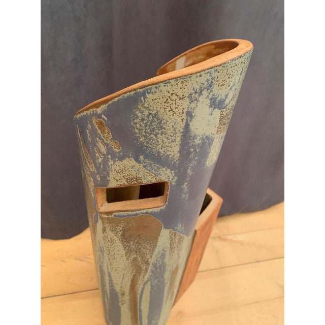 Large Ceramic Floor Vase, 2000s For Sale - Image 6 of 15