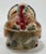 Mid 20th Century Vintage Lidded Hand-Painted Ceramic Turkey Tureen For Sale - Image 5 of 11