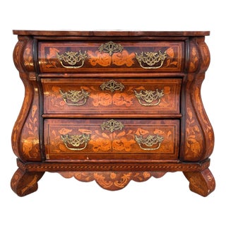Dutch Marquetry Chest of Drawers For Sale