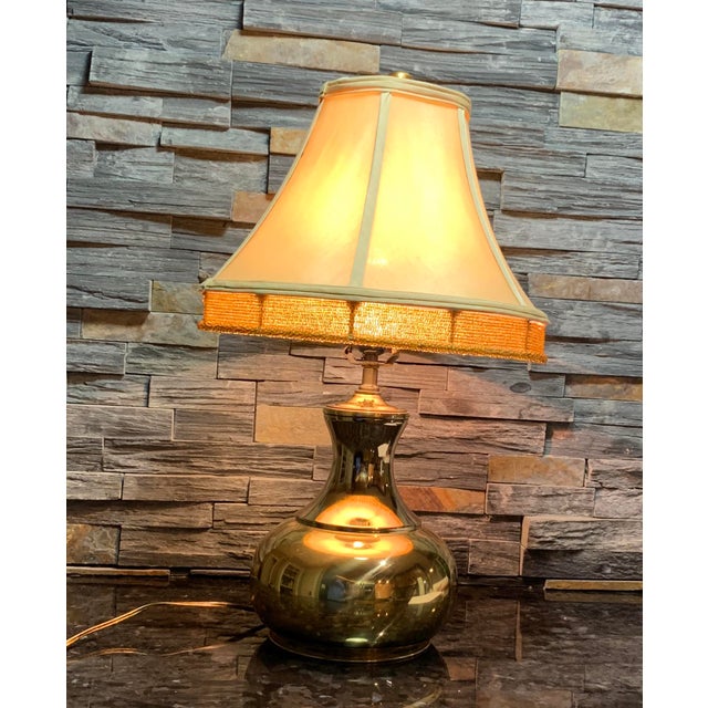 MidCentury Brass Vase Table Lamp Chairish