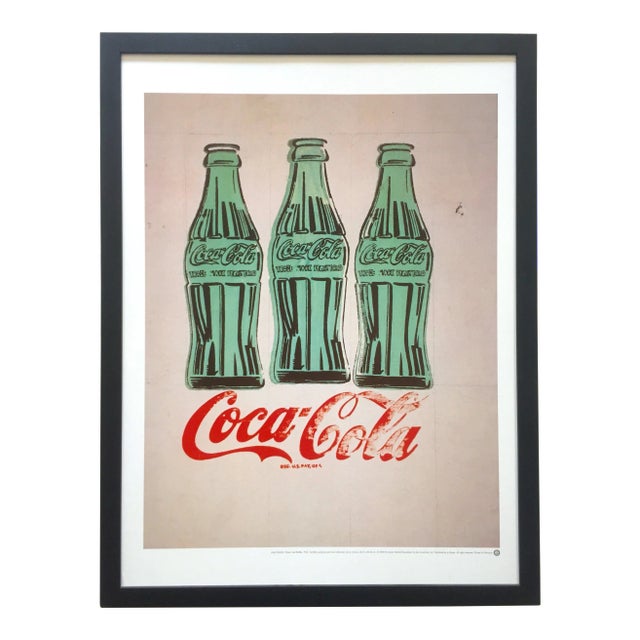 Andy Warhol Foundation Vintage 1998 Lithograph Print Framed