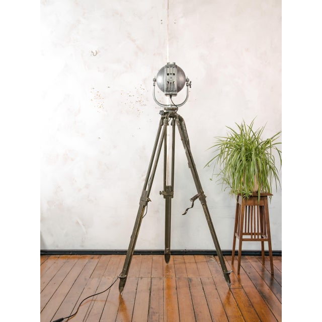 Patt 23 Spotlight Floor Lamp in Bead-Blasted Aluminium from Strand Electric, England, 1960s For Sale - Image 11 of 16