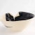 Ceramic Vintage Ruffled Edge Abstract Studio Pottery Bowl For Sale - Image 7 of 12