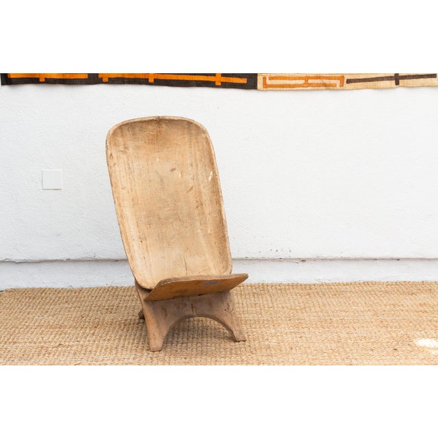 African Tribal Senufo Stargazer African Chair For Sale - Image 3 of 8