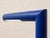 Vintage Italian Blue Painted Minimalist Floor Lamp For Sale - Image 4 of 9