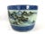 Vintage Chinese Blue & White Porcelain Planter, Wrap Around Shan Shui Mountain & Water Landscapes For Sale In Tampa - Image 6 of 11