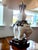 Mid 20th Century Elaborate Porcelain Lamp From Italy For Sale - Image 5 of 5