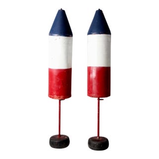 Vintage Large Buoys - a Pair For Sale