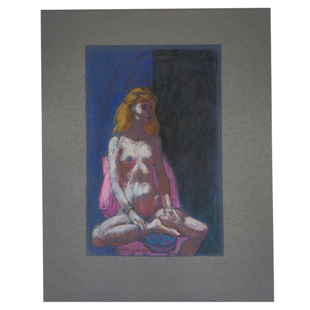 Reflective Nude* Samuel Clayberger, c. 1984 In Reflective Nude, Samuel Clayberger presents the female figure in a seated,...
