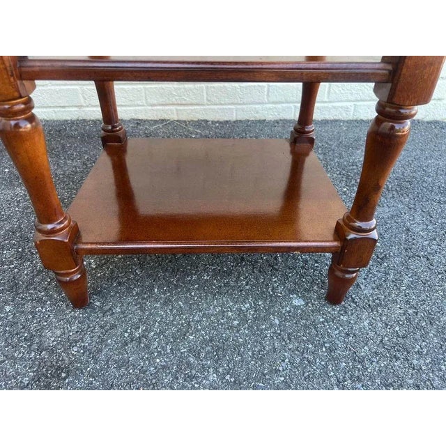 Mid 20th Century Ethan Allen Federal Style 3 Tier Dark