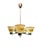 Five-Arm Chandelier by Paavo Tynell, 1930s For Sale - Image 15 of 15