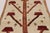 Rug & Kilim Vintage Persian Gabbeh Rug, Minimalist Tree of Life in Beige & Red - Rug & Kilim For Sale - Image 4 of 10