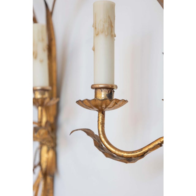 Pair of 20th Century French Sconces - Inspired By Coco Chanel For Sale In Atlanta - Image 6 of 6