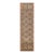 Vintage Persian Tabriz Taba Tabai Wool 3x10 Orange & Ivory Handmade Runner Rug #1144063 For Sale