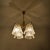 Metal Ice Glass Chandelier by J.T. Kalmar, 1970s For Sale - Image 7 of 11