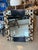 Marquis Collection Beverly Hills Wall Mirror Stone Pen Coconut Shell Wood For Sale In West Palm - Image 6 of 12