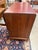 Animal Skin Mid-Century Western Campaign Leather-Clad Horseshoe Desk For Sale - Image 7 of 9