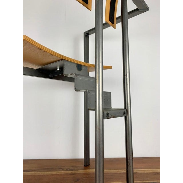 Silver KFF Trix Design Chair by Karl Friedrich Förster, Germany, 1980s For Sale - Image 8 of 9