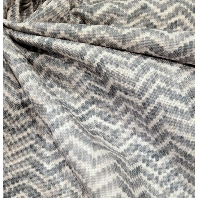 Golding Fabrics "Element" Abstract Chevron Fabric- 4.5 Yards For Sale In Los Angeles - Image 6 of 8