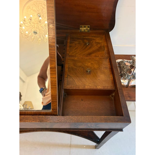Antique Georgian Mahogany Dressing Table, 1780 For Sale - Image 9 of 12