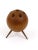Walnut Ball Tripod Candleholder, Austria, 1950s For Sale - Image 3 of 8