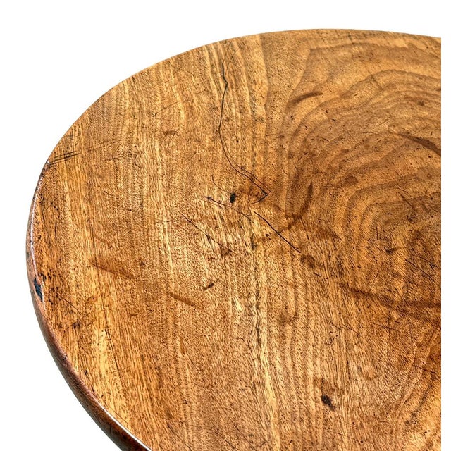 Georgian Mahogany Circular Wine Table, 1780 For Sale - Image 9 of 11