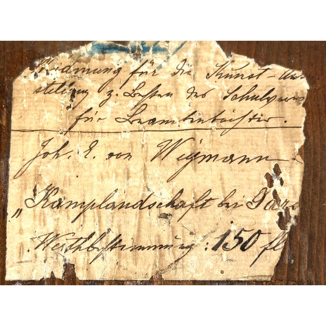 Jeanette Von Weymann, Composition, 1892, Watercolor For Sale - Image 4 of 9