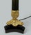 Metal Antique Pair French Doré Bronze Neoclassical Ormolu Gilt Candlestick Table Lamps For Sale - Image 7 of 10