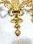 Vintage French Louis XVI Style Brass Wall Sconces – Pair For Sale - Image 9 of 12