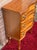 Vintage Wood Three-Drawer Inlaid Chest of Drawers, 1970s For Sale - Image 11 of 12