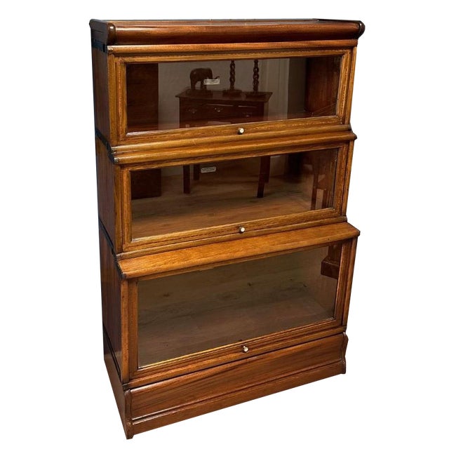 Antique Bookcases from Globe Wernicke, Set of 4 For Sale