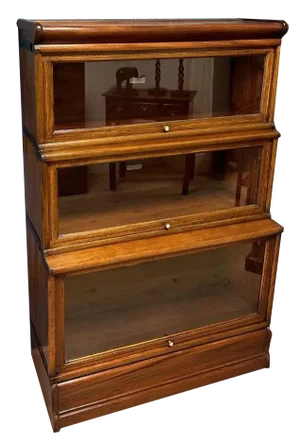 Antique Bookcases from Globe Wernicke, Set of 4