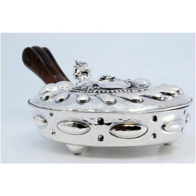 Silver Whisk with Reliefs, in Very Good conditions. Designed 1890 to 1919 This piece has an attribution mark, I am sure...