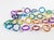 David Spada Space Age Multicolor Aluminum Extra-Long Necklace For Sale - Image 10 of 11