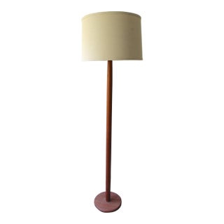 Vintage Danish MCM Teak Floor Lamp For Sale