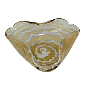 Ercole Barovier - Barovier & Toso Attr. Zebrato Bowl Ca. 1960ties