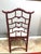 Burgundy Vintage Century Furniture Chinoiserie Dining Chairs – Set of 6 (4 Side, 2 Armchairs) – Burgundy Lacquer For Sale - Image 8 of 12