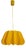 Mid-Century Modern Yellow Pendant Lamp, Denmark, 1970s For Sale