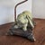 Vintage Figural Bunny Rabbit Table Lamp With Crackle Glaze For Sale - Image 4 of 11