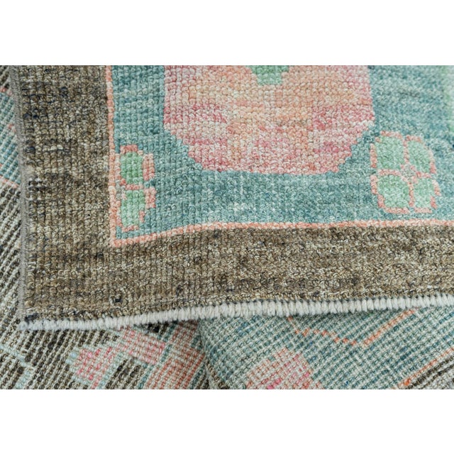 Textile Turkish Oushak Rug 10'2" x 14'9" #20035 For Sale - Image 7 of 8