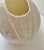 Contemporary Organic Modern Large Oval Cream Ceramic Vase With Cracked Finish From Europe For Sale - Image 3 of 7