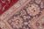Textile Beautiful Floral 1990's Pak-Persian Red/Blue Wool Rug - 6'2'' X 9'2'' For Sale - Image 7 of 9