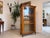 For Sale: Original Late Biedermeier Display Cabinet, Bookcase, Collector's Cabinet, Walnut, Height x Width x Depth 168 x...